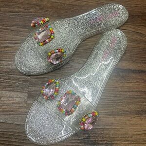 Betsey Johnson Women's Madilyn Jelly Sandals size 8